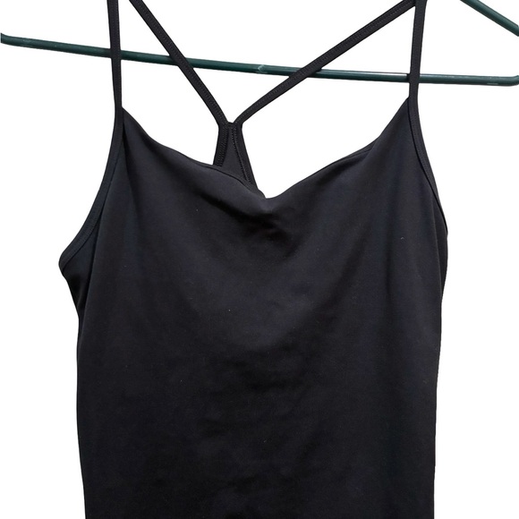 The Girlfriend Collective The Barre Unitard Romper Bodysuit Black - Picture 8 of 9